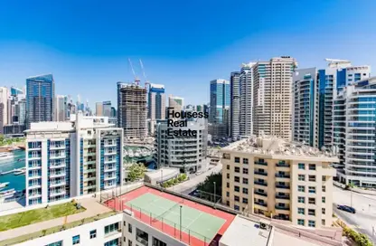 Apartment - 1 Bedroom - 2 Bathrooms for rent in DEC Tower 2 - DEC Towers - Dubai Marina - Dubai