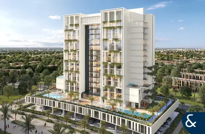 Apartment - 1 Bedroom - 2 Bathrooms for sale in Fairway Residences By Prescott - Dubai Sports City - Dubai