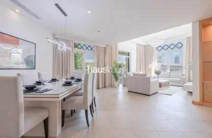 Apartment - 3 Bedrooms - 3 Bathrooms for rent in Al Khushkar - Shoreline Apartments - Palm Jumeirah - Dubai