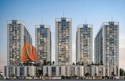 Apartment - 1 Bedroom - 2 Bathrooms for sale in Ajman Creek Towers - Al Rashidiya 1 - Al Rashidiya - Ajman