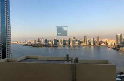 Apartment - 2 Bedrooms - 3 Bathrooms for sale in Canal Star Tower - Al Majaz 3 - Al Majaz - Sharjah