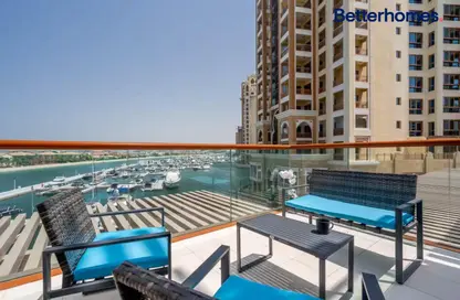 Apartment - 1 Bathroom for rent in Palm Views East - Palm Views - Palm Jumeirah - Dubai