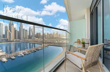 Apartment - 2 Bedrooms - 2 Bathrooms for rent in Marina Vista - EMAAR Beachfront - Dubai Harbour - Dubai