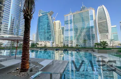 Apartment - 1 Bedroom - 2 Bathrooms for sale in Zada Tower - Business Bay - Dubai