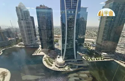 Office Space - Studio - 1 Bathroom for rent in One Lake Plaza - JLT Cluster T - Jumeirah Lake Towers - Dubai