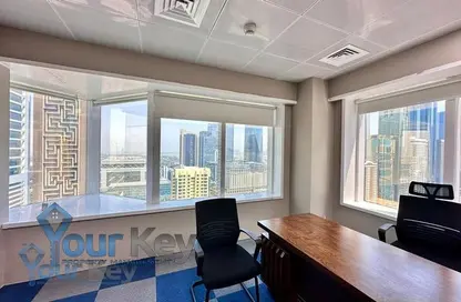 Office Space - Studio - 2 Bathrooms for rent in Al Moosa Tower 2 - Al Moosa Towers - Sheikh Zayed Road - Dubai