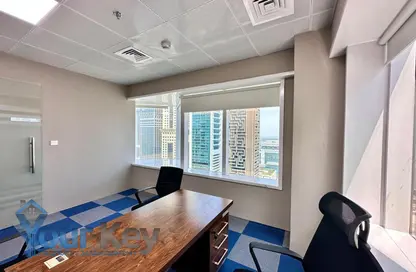 Office Space - Studio - 2 Bathrooms for rent in Al Moosa Tower 2 - Al Moosa Towers - Sheikh Zayed Road - Dubai