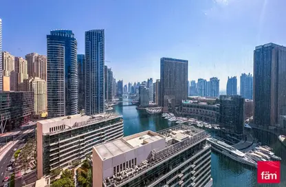 Apartment - 1 Bedroom - 2 Bathrooms for sale in Marina Quays West - Marina Quays - Dubai Marina - Dubai