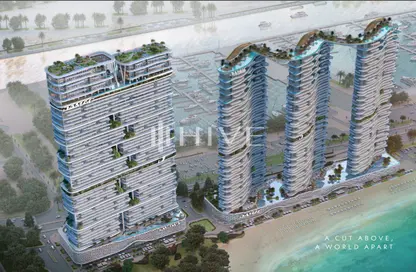 Apartment - 1 Bedroom - 2 Bathrooms for sale in Tower A - Damac Bay - Dubai Harbour - Dubai