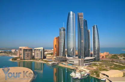 Apartment - 1 Bedroom - 2 Bathrooms for rent in Etihad Tower 4 - Etihad Towers - Corniche Road - Abu Dhabi