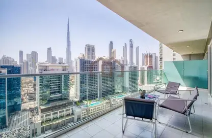 Apartment - 2 Bedrooms - 2 Bathrooms for rent in Vera Residences - Business Bay - Dubai