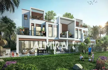 Townhouse - 4 Bedrooms - 3 Bathrooms for sale in Costa Brava 2 - Costa Brava at DAMAC Lagoons - Damac Lagoons - Dubai