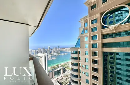 Apartment - 1 Bedroom - 2 Bathrooms for rent in Elite Residence - Dubai Marina - Dubai