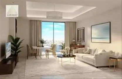 Apartment - 2 Bedrooms - 2 Bathrooms for sale in Ajman Creek Towers - Al Rashidiya 1 - Al Rashidiya - Ajman