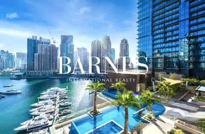 Apartment - 3 Bedrooms - 4 Bathrooms for rent in No.9 - Dubai Marina - Dubai