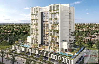 Apartment - 1 Bedroom - 2 Bathrooms for sale in Fairway Residences By Prescott - Dubai Sports City - Dubai