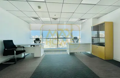 Office Space - Studio - 2 Bathrooms for rent in Madinat Zayed Tower - Muroor Area - Abu Dhabi