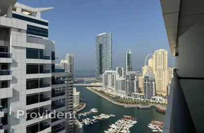 Apartment - 1 Bedroom - 2 Bathrooms for rent in Escan Tower - Dubai Marina - Dubai