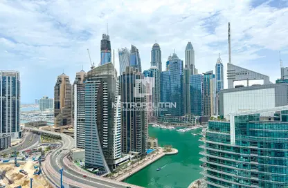 Apartment - 3 Bedrooms - 4 Bathrooms for sale in Time Place Tower - Dubai Marina - Dubai