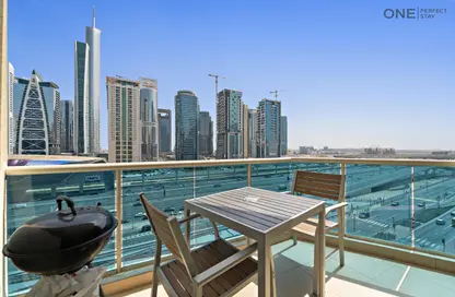 Apartment - Studio - 1 Bathroom for rent in Yacht Bay - Dubai Marina - Dubai