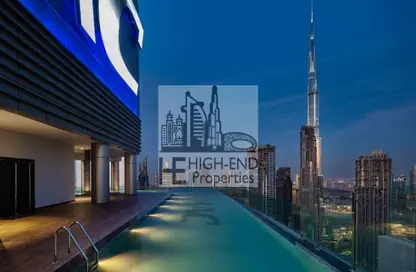 Apartment - 1 Bedroom - 2 Bathrooms for sale in Paramount Tower Hotel  and  Residences - Business Bay - Dubai