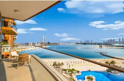 Apartment - 1 Bedroom - 2 Bathrooms for sale in Aquamarine - Tiara Residences - Palm Jumeirah - Dubai