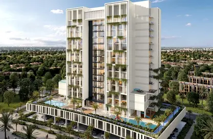 Apartment - 1 Bedroom - 2 Bathrooms for sale in Fairway Residences By Prescott - Dubai Sports City - Dubai