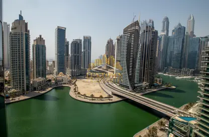 Apartment - 3 Bedrooms - 3 Bathrooms for sale in Time Place Tower - Dubai Marina - Dubai