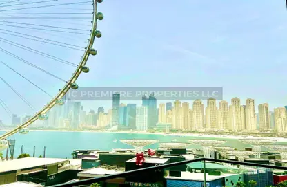 Apartment - 3 Bedrooms - 5 Bathrooms for rent in Apartment Building 8 - Bluewaters Residences - Bluewaters - Dubai