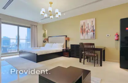 Apartment - Studio - 1 Bathroom for rent in Elite Downtown Residence - Downtown Dubai - Dubai