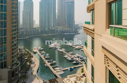 Apartment - 2 Bedrooms - 2 Bathrooms for rent in Al Yass Tower - Emaar 6 Towers - Dubai Marina - Dubai