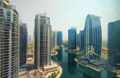 Apartment - 1 Bedroom - 2 Bathrooms for rent in MAG 214 - JLT Cluster R - Jumeirah Lake Towers - Dubai