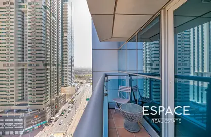 Apartment - 1 Bedroom - 2 Bathrooms for rent in Princess Tower - Dubai Marina - Dubai