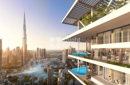 Penthouse - 5 Bedrooms - 6 Bathrooms for sale in Fairmont Residences Solara Tower - Downtown Dubai - Dubai