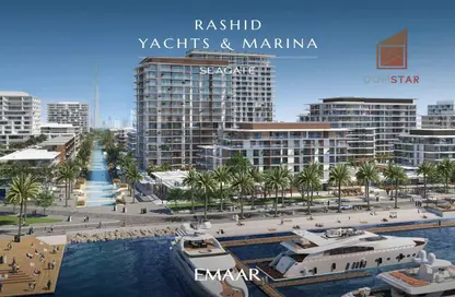 Apartment - 3 Bedrooms - 3 Bathrooms for sale in Seagate Building 1 - Seagate - Mina Rashid - Dubai