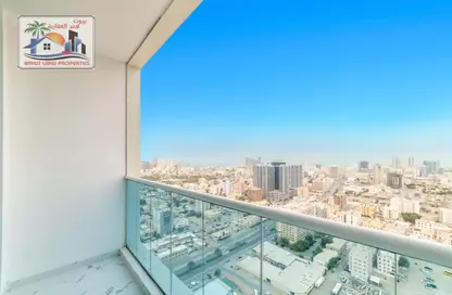 Apartment - 3 Bedrooms - 5 Bathrooms for rent in Oasis Tower - Al Rashidiya 1 - Al Rashidiya - Ajman