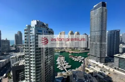 Apartment - 3 Bedrooms - 4 Bathrooms for sale in Manchester Tower - Dubai Marina - Dubai