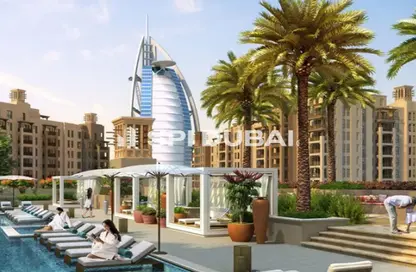 Apartment - 3 Bedrooms - 3 Bathrooms for sale in Lamaa - Madinat Jumeirah Living - Umm Suqeim - Dubai