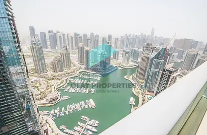 Apartment - 3 Bedrooms - 4 Bathrooms for rent in Damac Heights - Dubai Marina - Dubai