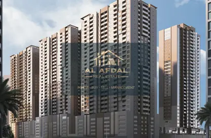 Apartment - 1 Bedroom - 2 Bathrooms for sale in Ajman One - Phase 2 - Ajman Downtown - Ajman