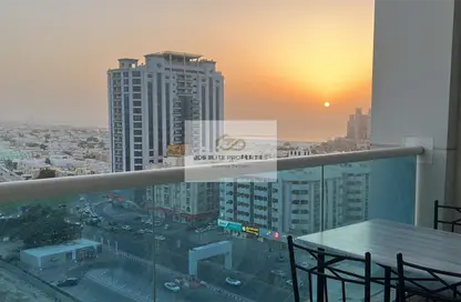 Apartment - 2 Bedrooms - 3 Bathrooms for sale in Ajman One Towers - Al Sawan - Ajman