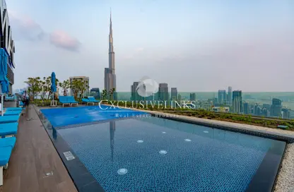 Apartment - Studio - 1 Bathroom for sale in Paramount Tower Hotel  and  Residences - Business Bay - Dubai