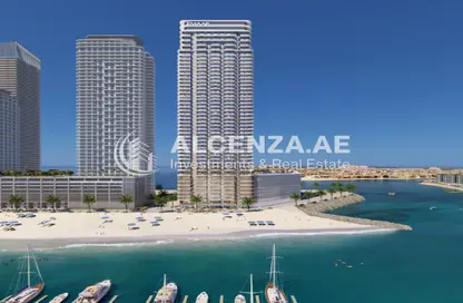 Apartment - 1 Bedroom - 1 Bathroom for sale in Beachgate by Address - EMAAR Beachfront - Dubai Harbour - Dubai