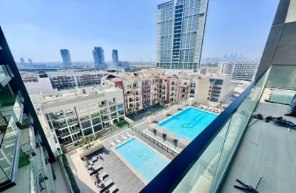 Apartment - 2 Bedrooms - 2 Bathrooms for rent in Binghatti Emerald - Jumeirah Village Circle - Dubai