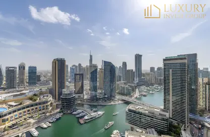 Apartment - 3 Bedrooms - 3 Bathrooms for rent in Bay Central West - Bay Central - Dubai Marina - Dubai