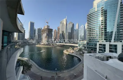 Apartment - 1 Bedroom - 1 Bathroom for rent in Time Place Tower - Dubai Marina - Dubai