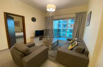 Apartment - 1 Bedroom - 2 Bathrooms for rent in Dune Residency - Jumeirah Village Circle - Dubai