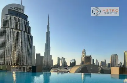 Apartment - 1 Bedroom - 2 Bathrooms for rent in Boulevard Point - Downtown Dubai - Dubai