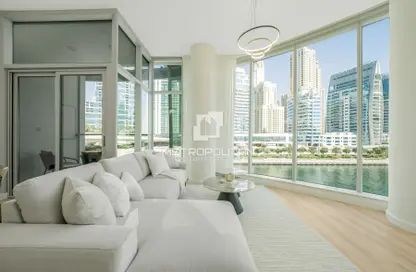 Apartment - 2 Bedrooms - 2 Bathrooms for sale in Panoramic Tower - Dubai Marina - Dubai