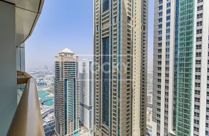 Apartment - 1 Bedroom - 2 Bathrooms for rent in Elite Residence - Dubai Marina - Dubai